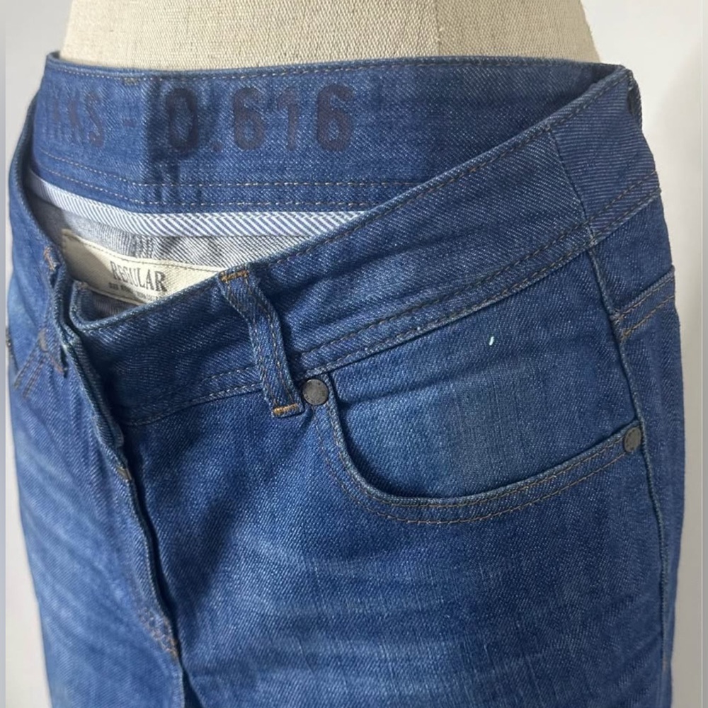 IKKS: Blue Straight Leg Jeans